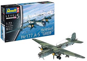Revell-Germany Heinkel He 177 A-5 Greif Plastic Model Airplane Kit 1/72 Scale #03913
