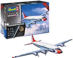 Revell-Germany C-54D Thunderbirds Platinum Edition Plastic Model Airplane Kit 1/72 #03920