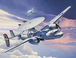 E-2C Hawkeye Plastic Model Airplane Kit 1/144 Scale #03945