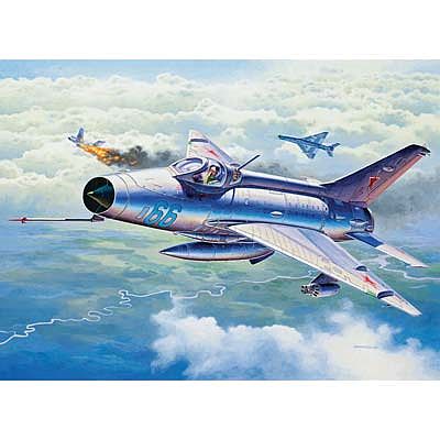 Revell of Germany MiG-21 F.13 -- Plastic Model Airplane Kit -- 1/72 Scale -- #03967