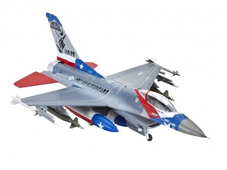 Revell-Germany F-16C USAF Plastic Model Airplane Kit 1/144 Scale #03992