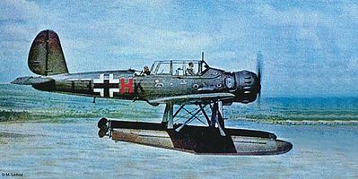 Revell-Germany Ar196A3 Seaplane Plastic Model Airplane Kit 1/72 Scale #03994