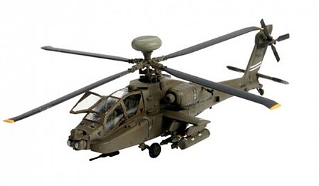 Revell-Germany AH64D Longbow Apache Combat Helicopter Plastic Model Kit 1/144 Scale #04046