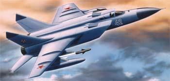 Revell-Germany MiG-31 Foxhound Plastic Model Airplane Kit 1/144 Scale #04086