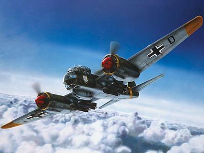 Revell-Germany Ju 88 A-4D Plastic Model Airplane Kit 1/72 Scale #04130