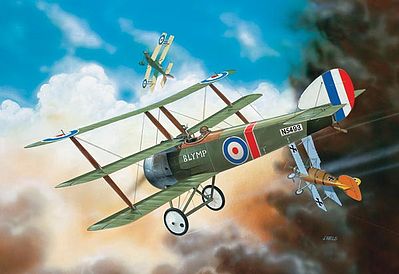 Revell-Germany Sopwith Triplane Plastic Model Airplane Kit 1/72 Scale #04187