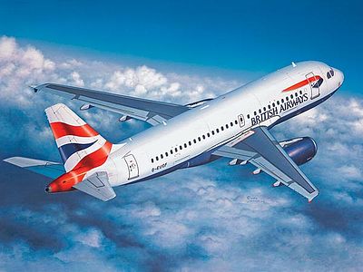 Revell-Germany Airbus A-319 Plastic Model Airplane Kit 1/144 Scale #04215