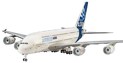 Revell-Germany Airbus A380 First Flight Aircraft Plastic Model Airplane Kit 1/144 Scale #04218