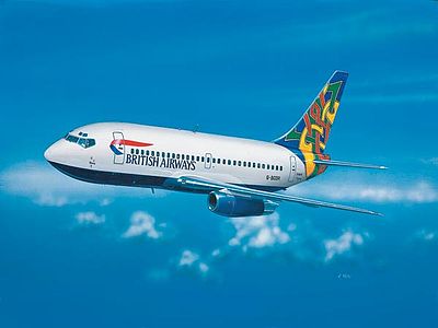 Revell-Germany Boeing 737-200 Plastic Model Airplane Kit 1/200 Scale #04232