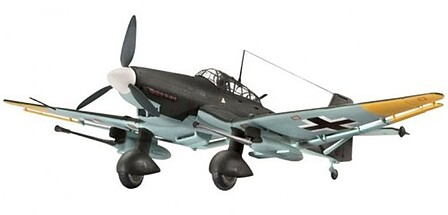 Revell-Germany Junkers Ju 87 G/D Tank Buster Plastic Model Airplane Kit 1/72 Scale #04692