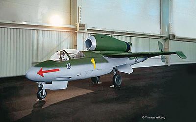 Revell-Germany Heinkel He 162 A-2 Salamander Plastic Model Airplane Kit 1/32 Scale #04723