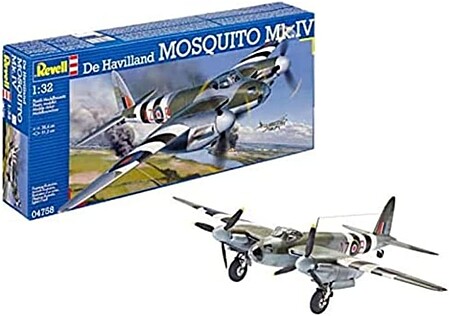 Revell-Germany Mosquito Mk.IV Plastic Model Airplane Kit 1/32 Scale #04758