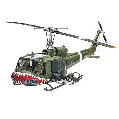 Revell-Germany Bell UH-1B Plastic Model Helicopter Kit 1/24 Scale #04905