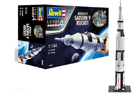 Revell-Germany Saturn V Space Program Plastic Model Kit 1/144 Scale #04909