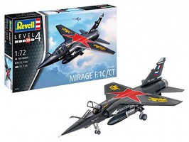 Revell-Germany Mirage F1C/CT Interceptor Fighter Plastic Model Airplane Kit 1/72 Scale #04971
