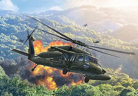 UH-60A Plastic Model Helicopter Kit 1/100 Scale #04984