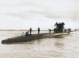 U-Boat Typ VIIC Plastic Model Military Ship Kit 1/350 Scale #05093