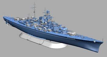 Revell-Germany Battleship Tirpitz Plastic Model Military Ship Kit 1/700 Scale #05099