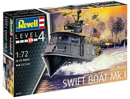 Revell-Germany US Navy SWIFT Boat Mk.I Plastic Model Military Ship Kit 1/72 Scale #05176