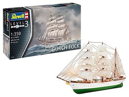 Revell-Germany Gorch Fock Plastic Model Sailing Ship Kit 1/350 Scale #05432