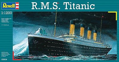 Revell-Germany RMS Titanic Plastic Model Commercial Ship Kit 1/1200 Scale #05804
