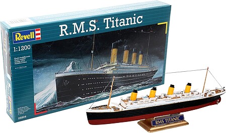 Revell-Germany RMS Titanic Plastic Model Commercial Ship Kit 1/1200 Scale #05804