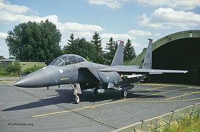 Revell-Germany F-15 Strike Eagle Snap Tite Plastic Model Aircraft Kit 1/100 Scale #06649