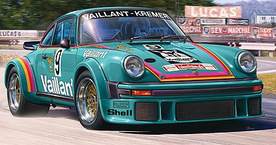 Revell-Germany Porsche 934 RSR Vaillant Plastic Model Car Kit 1/24 Scale #07032