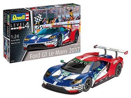 Revell-Germany Ford GT Le Mans Plastic Model Car Kit 1/24 Scale #07041