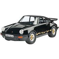 Porsche Carrera RS 3.0 Black Plastic Model Car Kit 1/25 Scale #07058