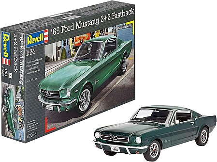 mustang plastic model car kits