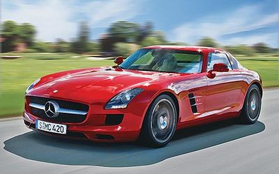 Revell-Germany Mercedes-Benz SLS AMG Plastic Model Car Kit 1/24 Scale #07100