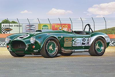 Revell of Germany Shelby Cobra 427 S/C -- Plastic Model Car Kit -- 1/24 Scale -- #07367