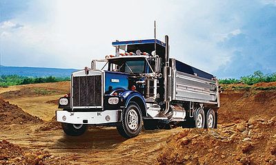 Revell of Germany Kenworth Dump Truck -- Plastic Model Vehicle Kit -- 1/24 Scale -- #07406