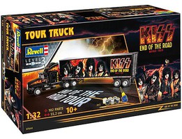 Revell-Germany KISS Tour Truck Plastic Model Truck Kit 1/32 Scale #07644
