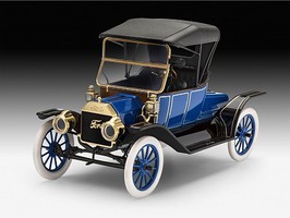 Revell-Germany 1/24 1913 Ford Model T Roadster Plastic Model Car Kit 1/24 Scale #07661