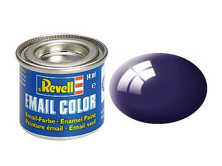Revell-Germany 14ml. Enamel Night Blue Gloss Tinlets Hobby and Model Enamel Paint #32154