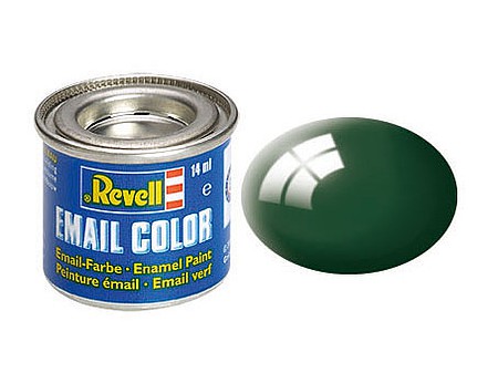 Revell-Germany 14ml. Enamel Sea Green Gloss Tinlets Hobby and Model Enamel Paint #32162