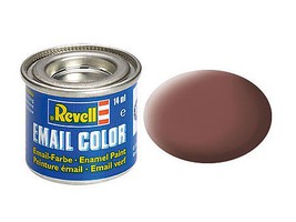 Revell-Germany 14ml. Enamel Rust Mat Tinlets Hobby and Model Enamel Paint #32183