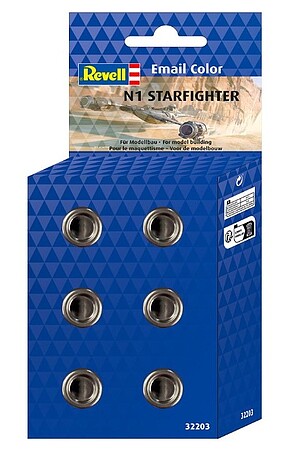 Revell-Germany Email Color- Star Wars N1 Starfighter Enamel Paint Set (6 Colors) 14ml Tinlets