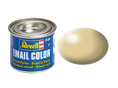 Revell-Germany 14ml. Enamel Beige Silk Tinlets Hobby and Model Enamel Paint #32314