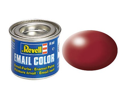 Revell-Germany 14ml. Enamel Purple Red Silk Tinlets Hobby and Model Enamel Paint #32331
