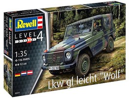 Revell-Germany LKW gl Wolf 4x4 Military Truck Plastic Model Military Truck Kit 1/35 Scale #3277