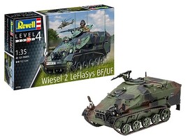 Revell-Germany Wiesel 2 LeGFlaSys BF/UF Recon Armored Vehicle Plastic Military Vehicle 1/35 Scale #3336