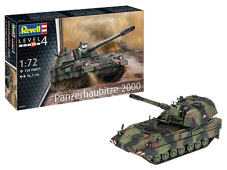 Revell-Germany 1/72 Panzerhaubitze 2000 Tank