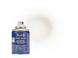 Revell-Germany 100ml Acrylic White Gloss Spray Hobby and Model Acrylic Paint #34104