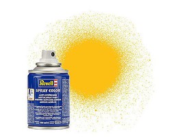 Revell-Germany 100ml Acrylic Yellow Mat Spray Hobby and Model Acrylic Paint #34115