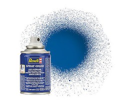 Revell-Germany 100ml Acrylic Blue Gloss Spray Hobby and Model Acrylic Paint #34152
