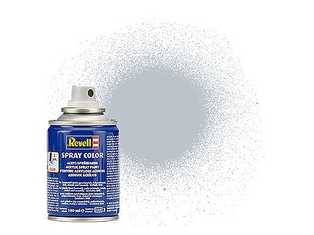 Revell-Germany 100ml Acrylic Aluminum Metallic Spray Hobby and Model Acrylic Paint #34199