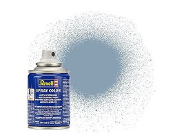Revell-Germany 100ml Acrylic Grey Silk Spray Hobby and Model Acrylic Paint #34374
